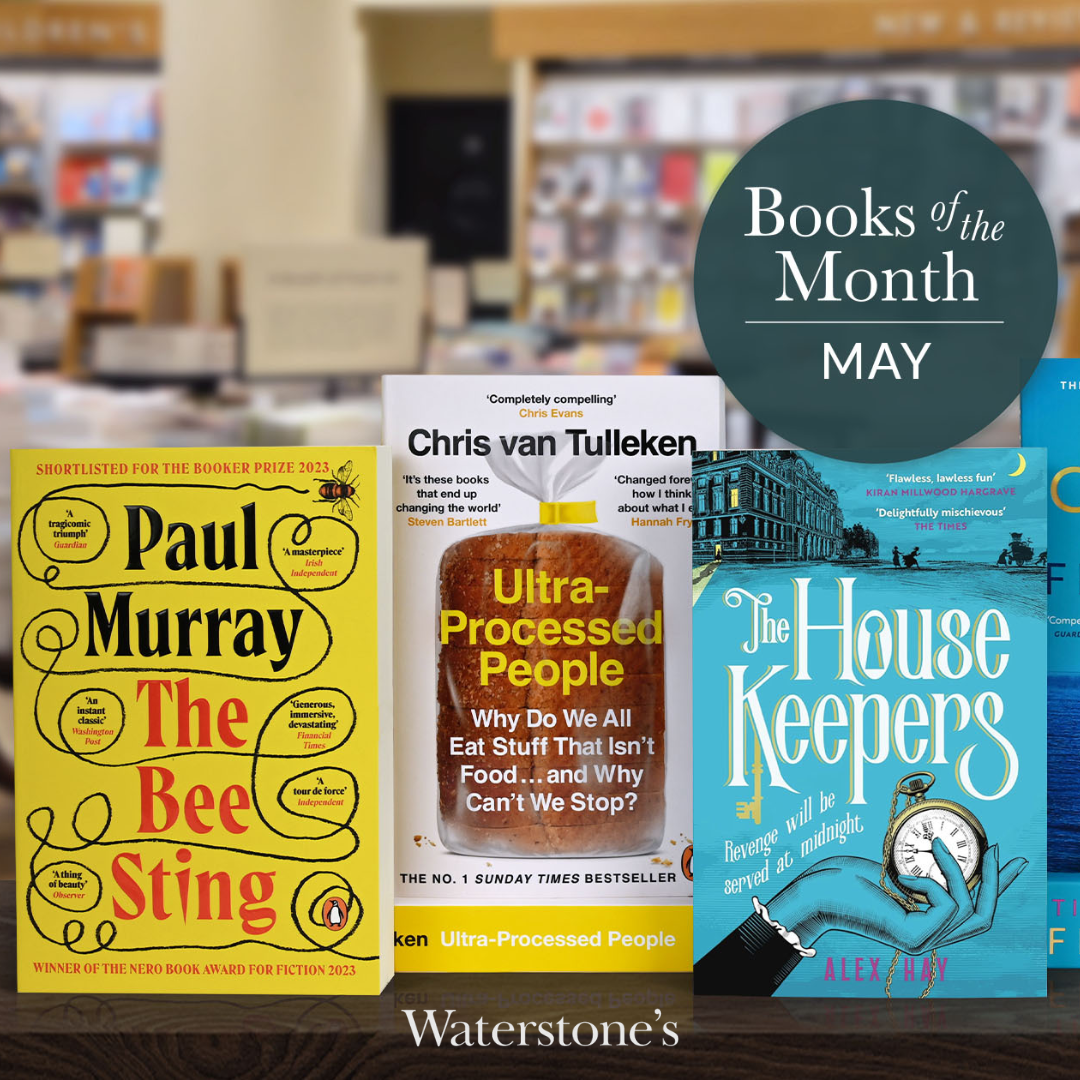 Featured image for “Waterstones Books of the Month for May”