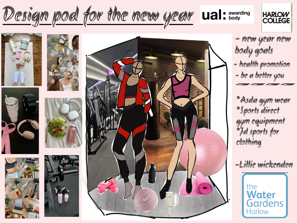 Featured image for “Harlow College New Year Visual Merchandiser Pods”